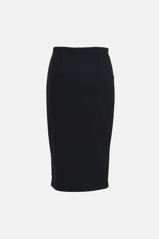 The Row Bodycon Midi Skirt
