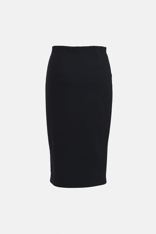 The Row Bodycon Midi Skirt