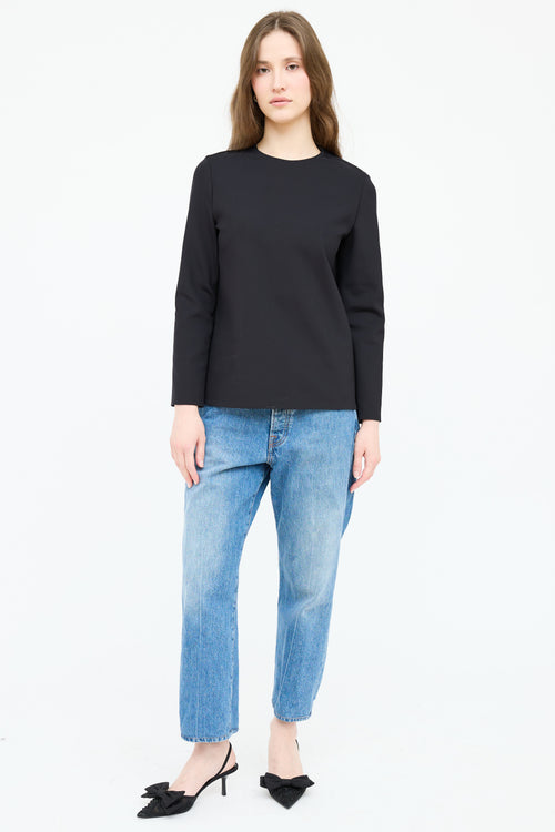 The Row Neoprene Longsleeve Top