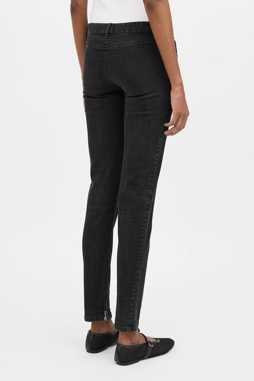 The Row Skinny Zip Jean