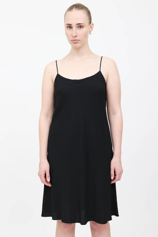 The Row Crepe Slip Dress