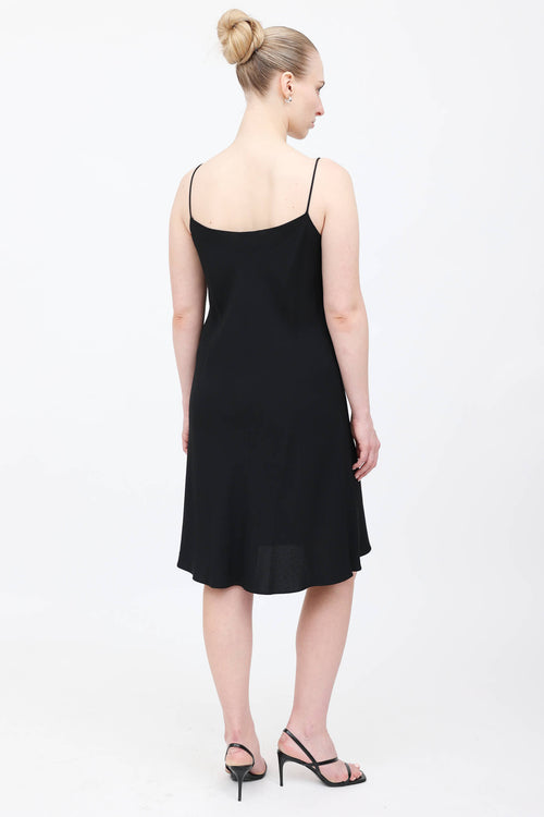 The Row Crepe Slip Dress