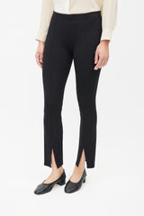 The Row Black Slit Legging