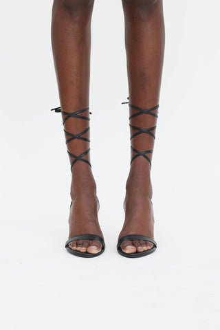 The Row Maud Leather Heel