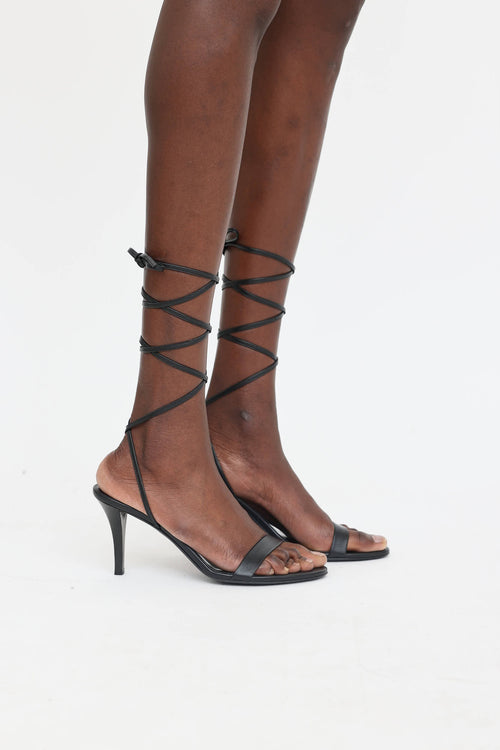 The Row Maud Leather Heel