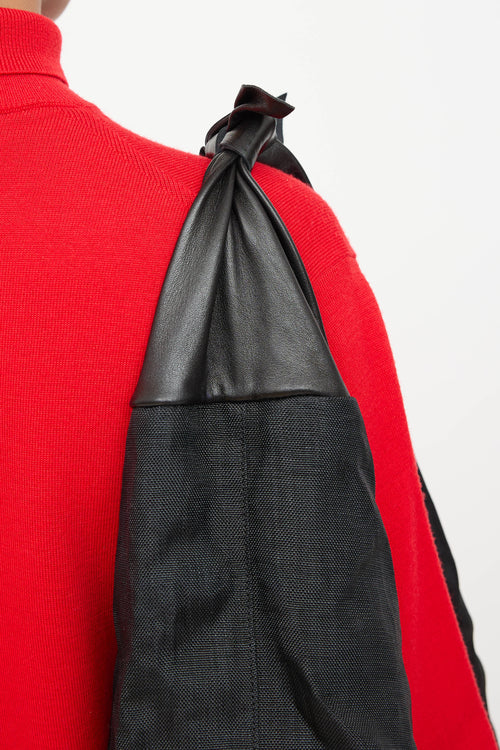 The Row Woven Bindle Shoulder Bag