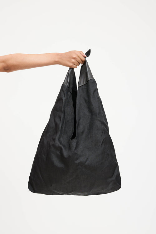 The Row Woven Bindle Shoulder Bag