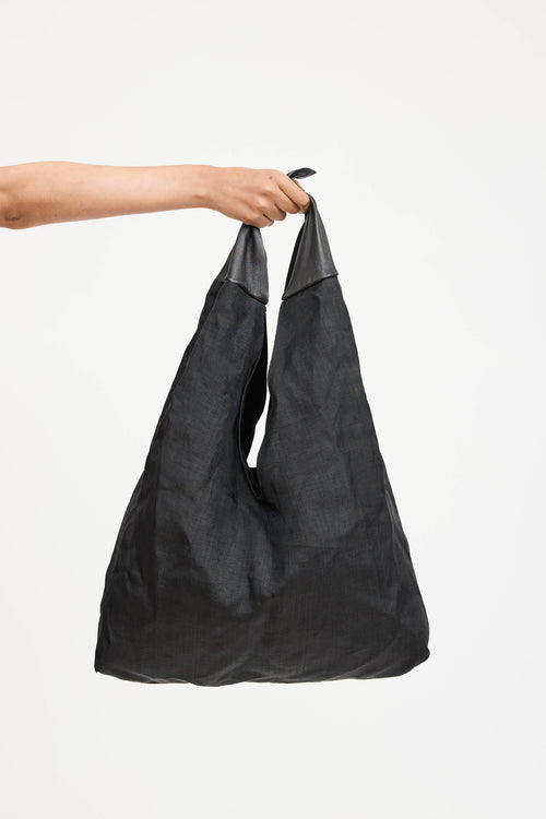 The Row Woven Bindle Shoulder Bag