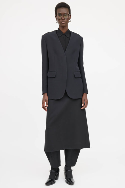The Row Murray Collarless Blazer