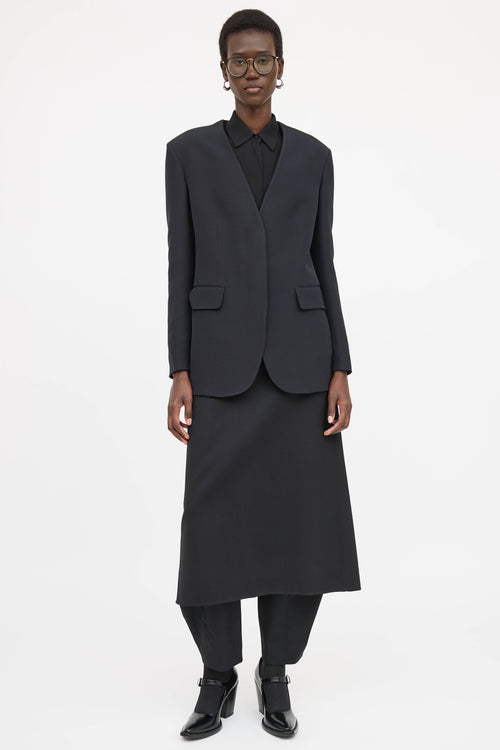 The Row Murray Collarless Blazer