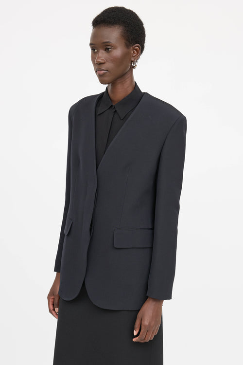 The Row Murray Collarless Blazer