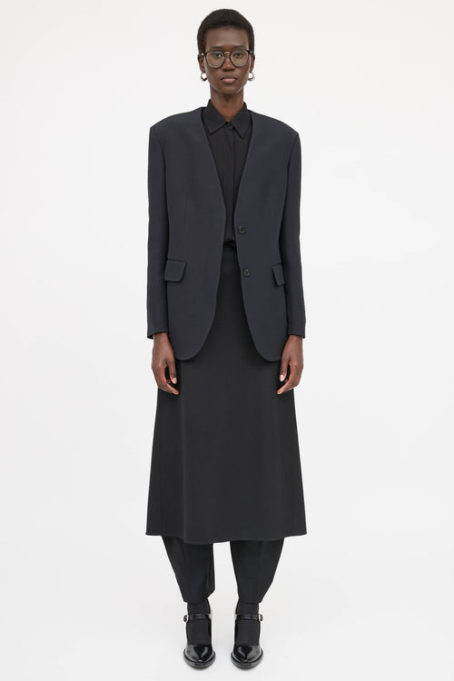 The Row Murray Collarless Blazer