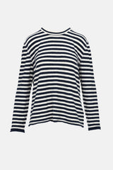 The Row Stripe Long Sleeve Top