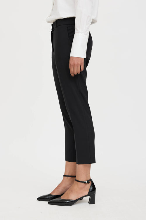 The Row Wool Cropped Trouser