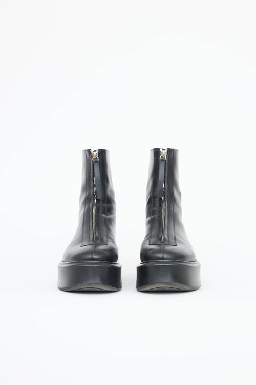 The Row Zip Ankle Boot