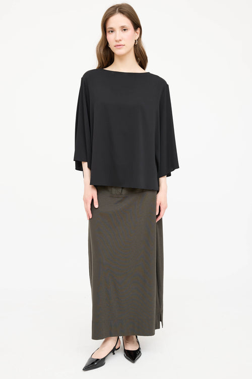 The Row Flared Boat Neck Top