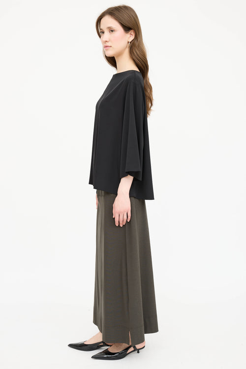 The Row Flared Boat Neck Top