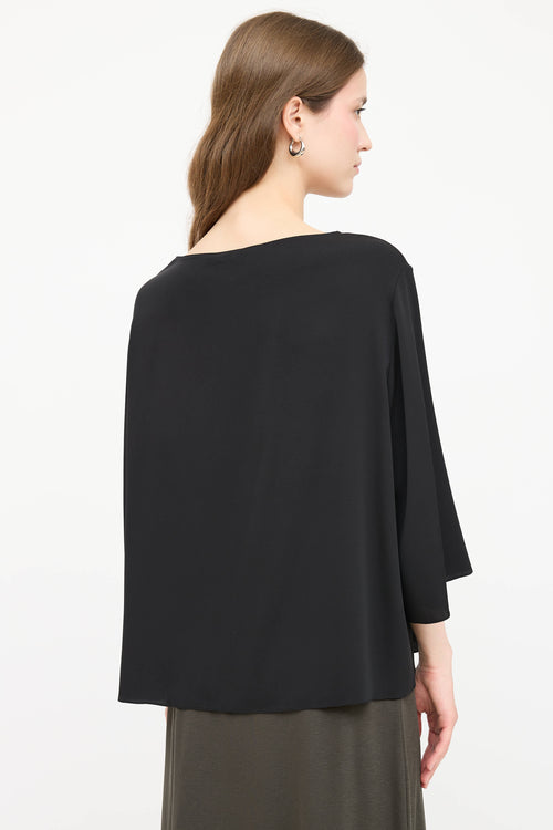 The Row Flared Boat Neck Top