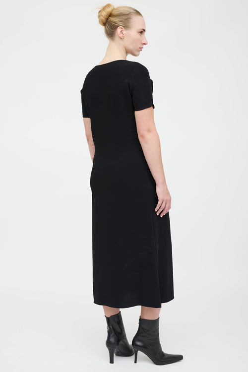 The Row Midi Short Sleeve Dress