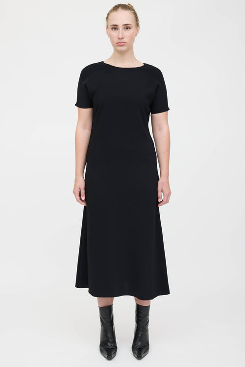 The Row Midi Short Sleeve Dress
