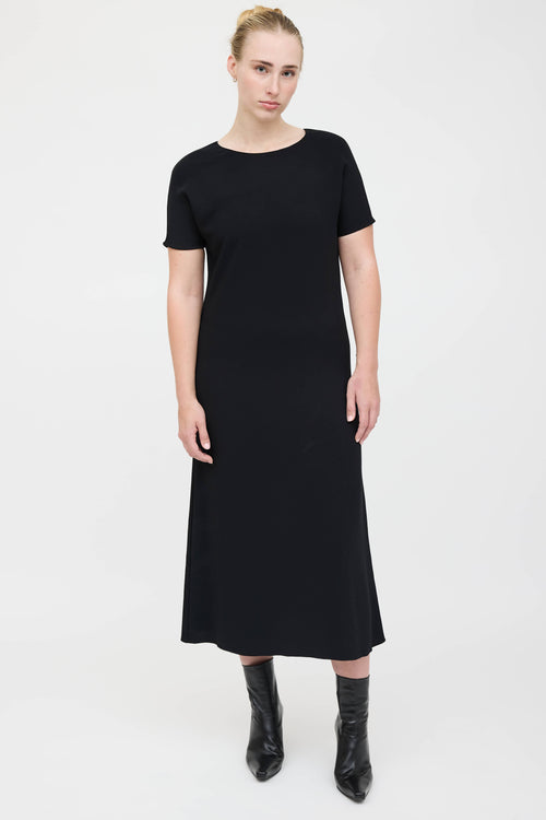 The Row Midi Short Sleeve Dress
