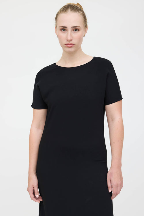 The Row Midi Short Sleeve Dress