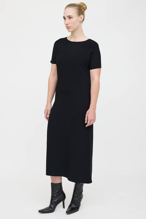 The Row Midi Short Sleeve Dress