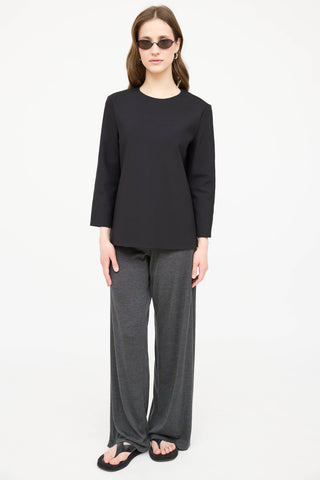 The Row Neoprene Longsleeve Top