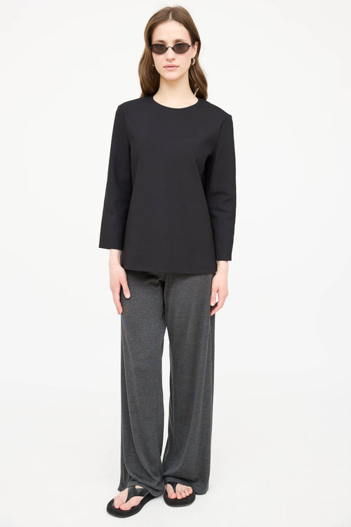The Row Neoprene Longsleeve Top