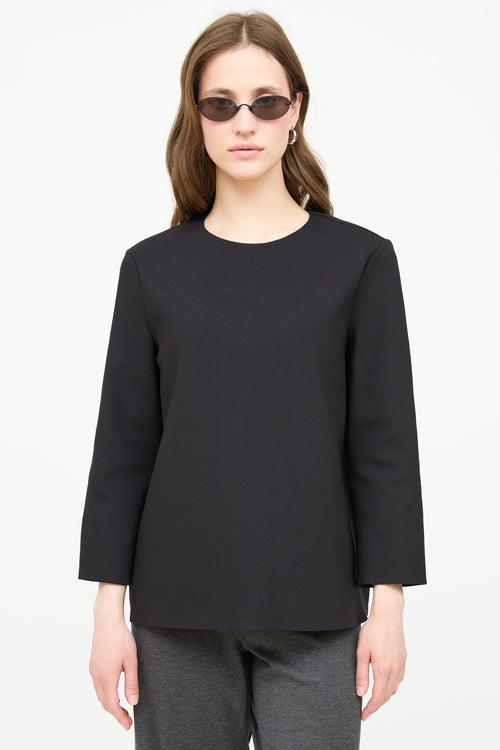 The Row Neoprene Longsleeve Top