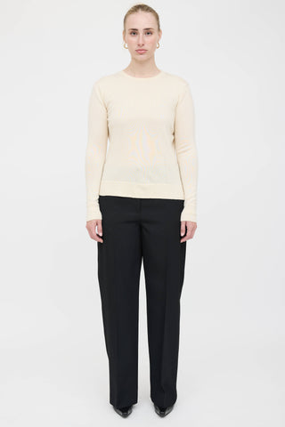 The Row Straight Leg Trouser