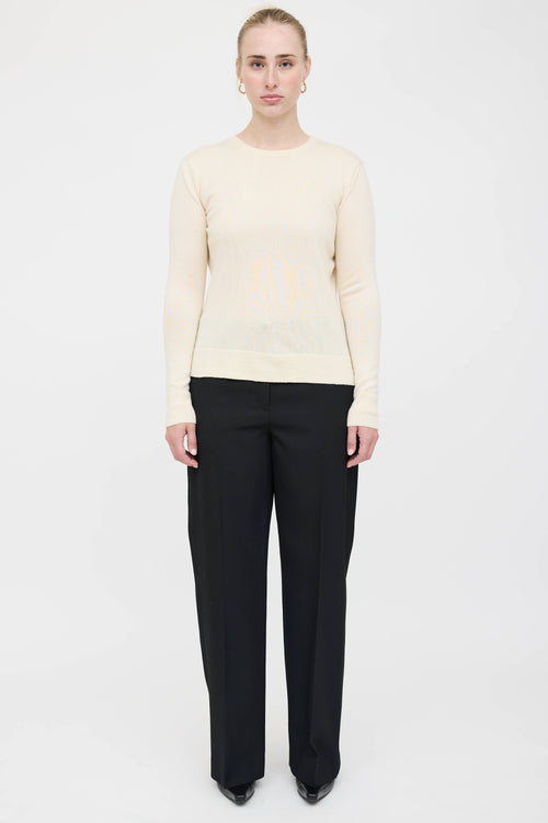 The Row Straight Leg Trouser