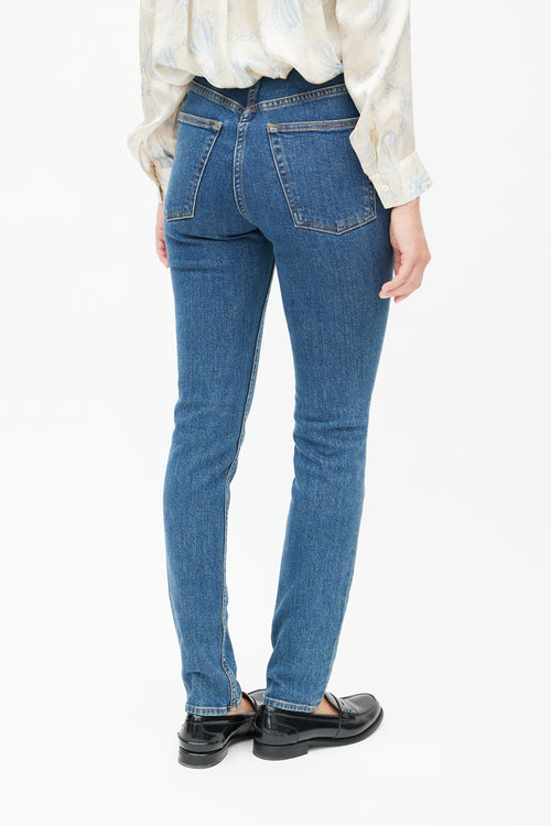 The Row Blue Skinny Denim Jeans