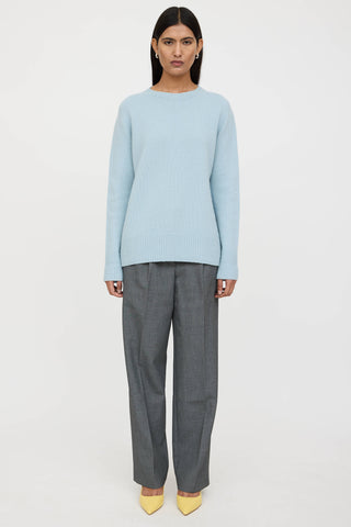 The Row Wool Knit Crewneck Sweater