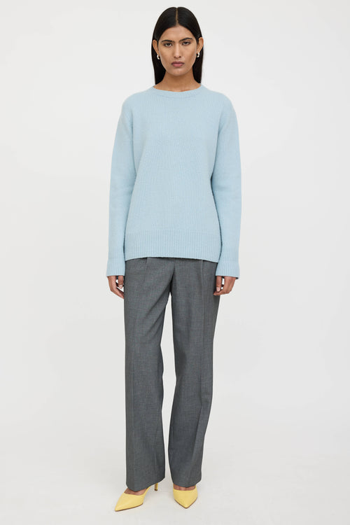 The Row Wool Knit Crewneck Sweater