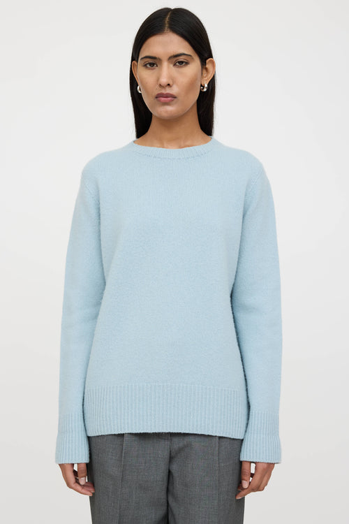 The Row Wool Knit Crewneck Sweater