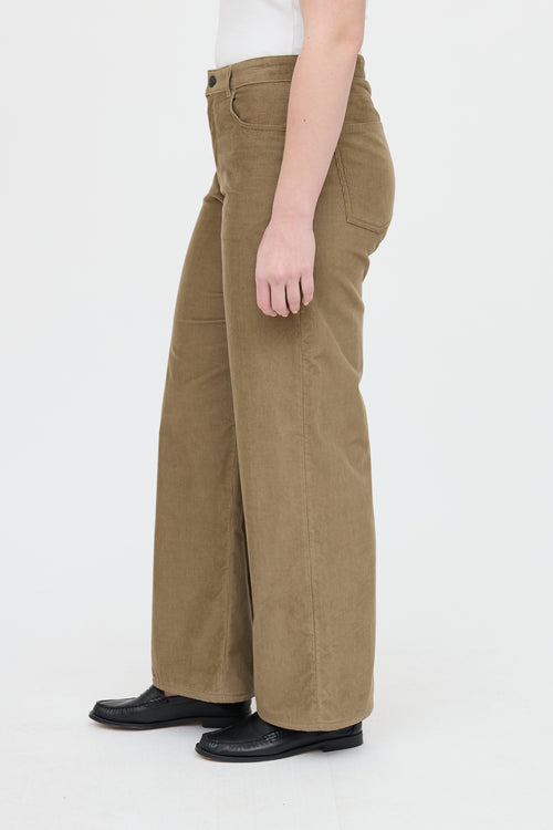 The Row Eglitta Corduroy 5 Pocket Pant