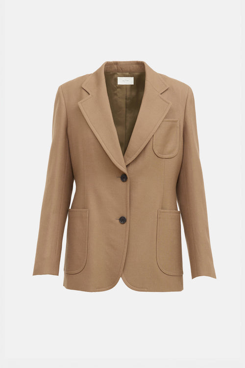 The Row Milto Wool Blazer