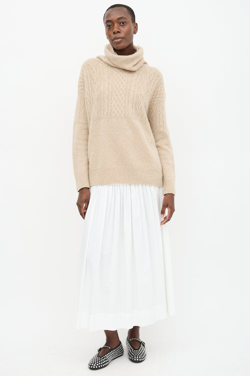 The Row Cable Knit Sweater