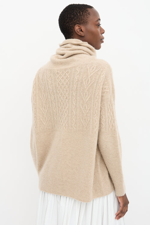 The Row Cable Knit Sweater