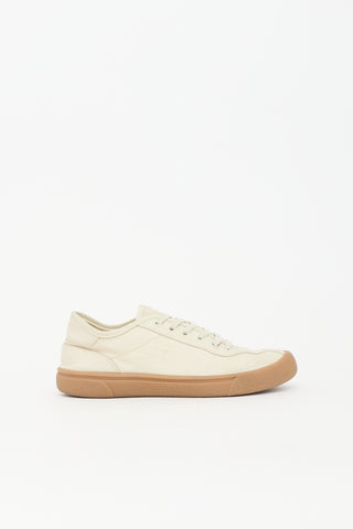 The Row Canvas Low Top Sneaker