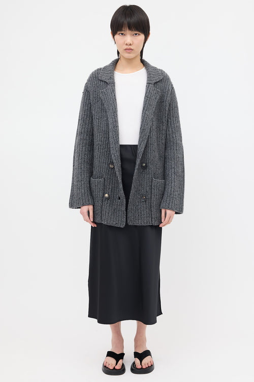 The Row Cashmere Data Cardigan