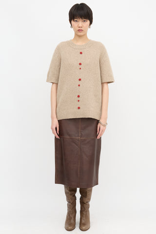 The Row Cashmere Galway Sweater