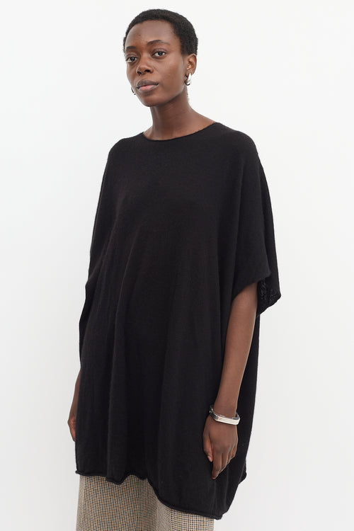 The Row Cashmere & Silk Knit Tunic Top