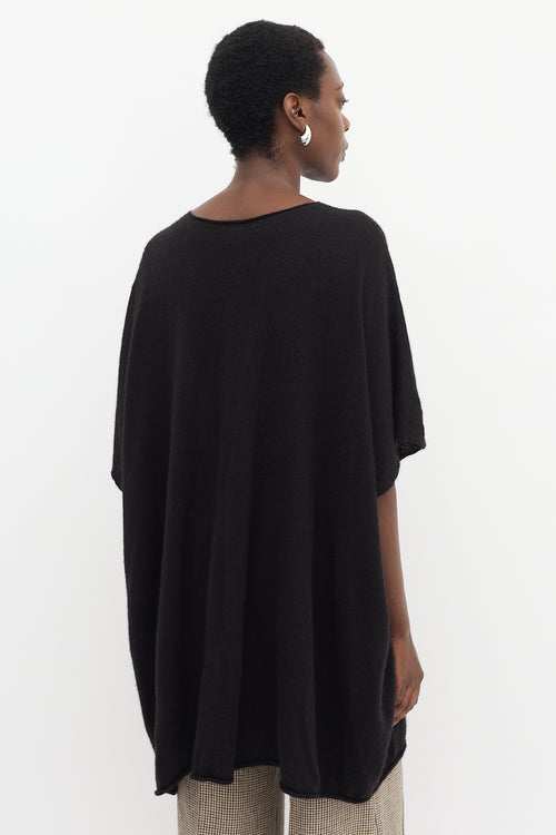 The Row Cashmere & Silk Knit Tunic Top