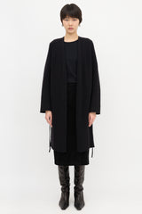 The Row Cashmere Tie Cardigan