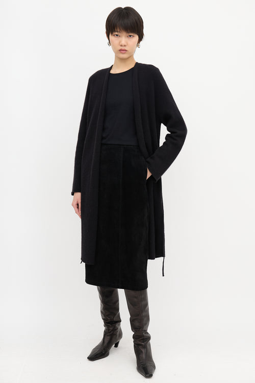 The Row Cashmere Tie Cardigan