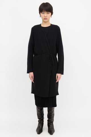 The Row Cashmere Tie Cardigan