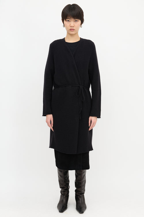 The Row Cashmere Tie Cardigan