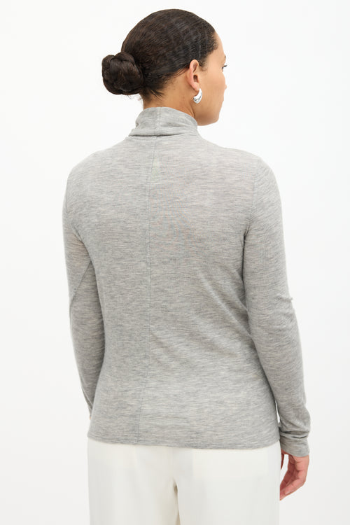 The Row Cashmere Turtleneck Top